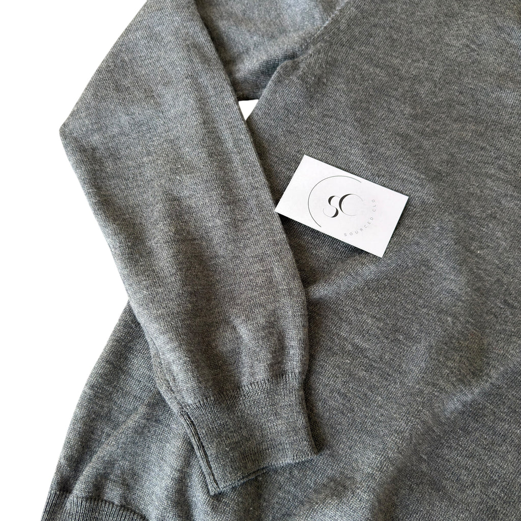 Gucci Grey V Neck Sweatshirt