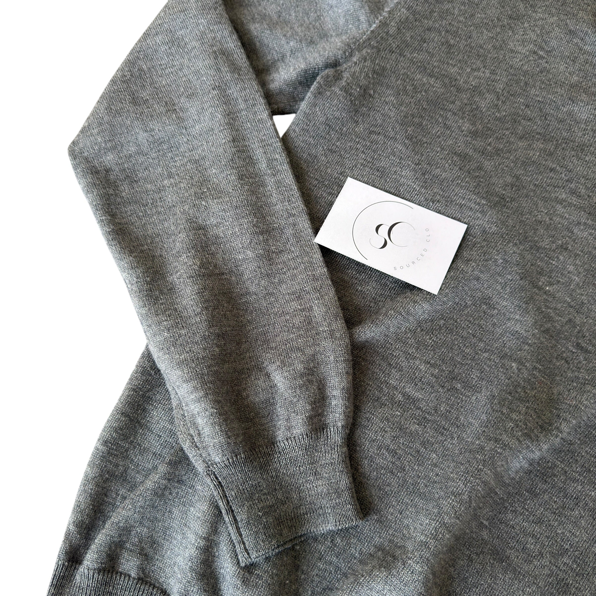 Gucci Grey V Neck Sweatshirt