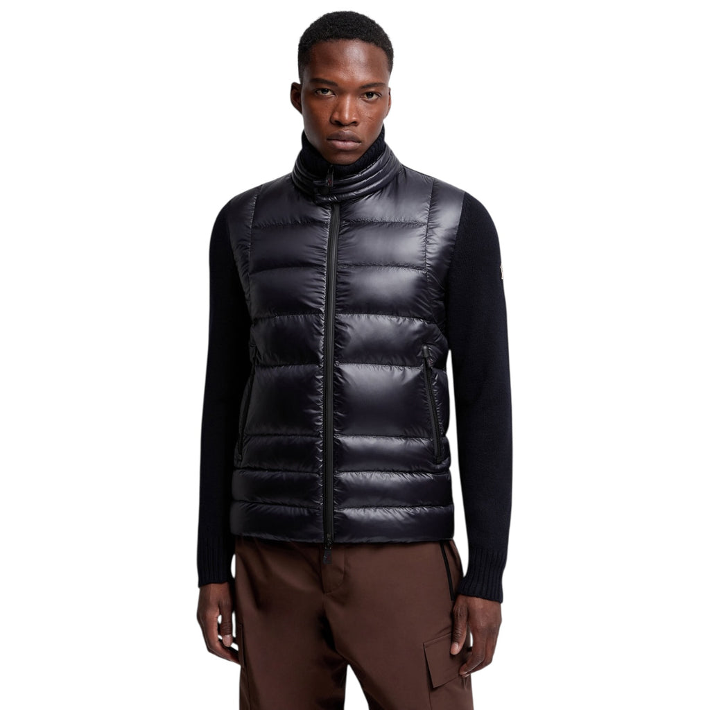 Moncler Grenoble Wool Zip Cardigan