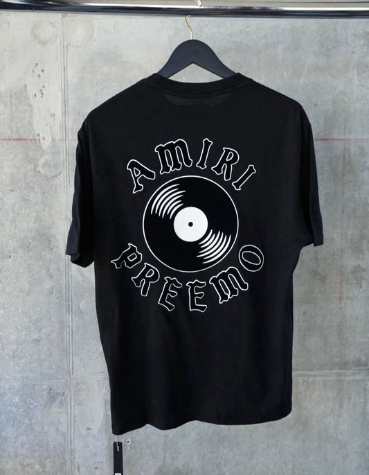 Amiri Preemo Black Record T Shirt