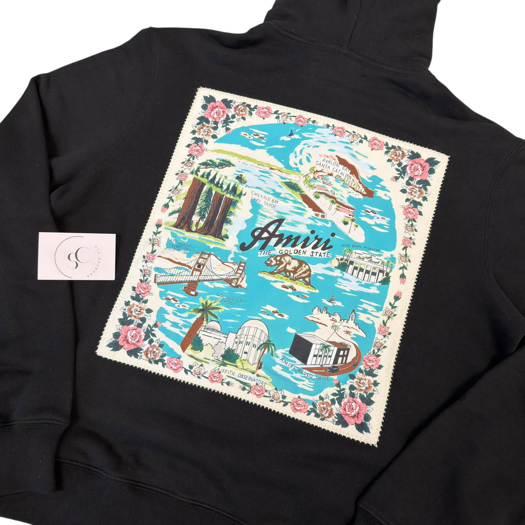 Amiri Hawaii Black Hoodie