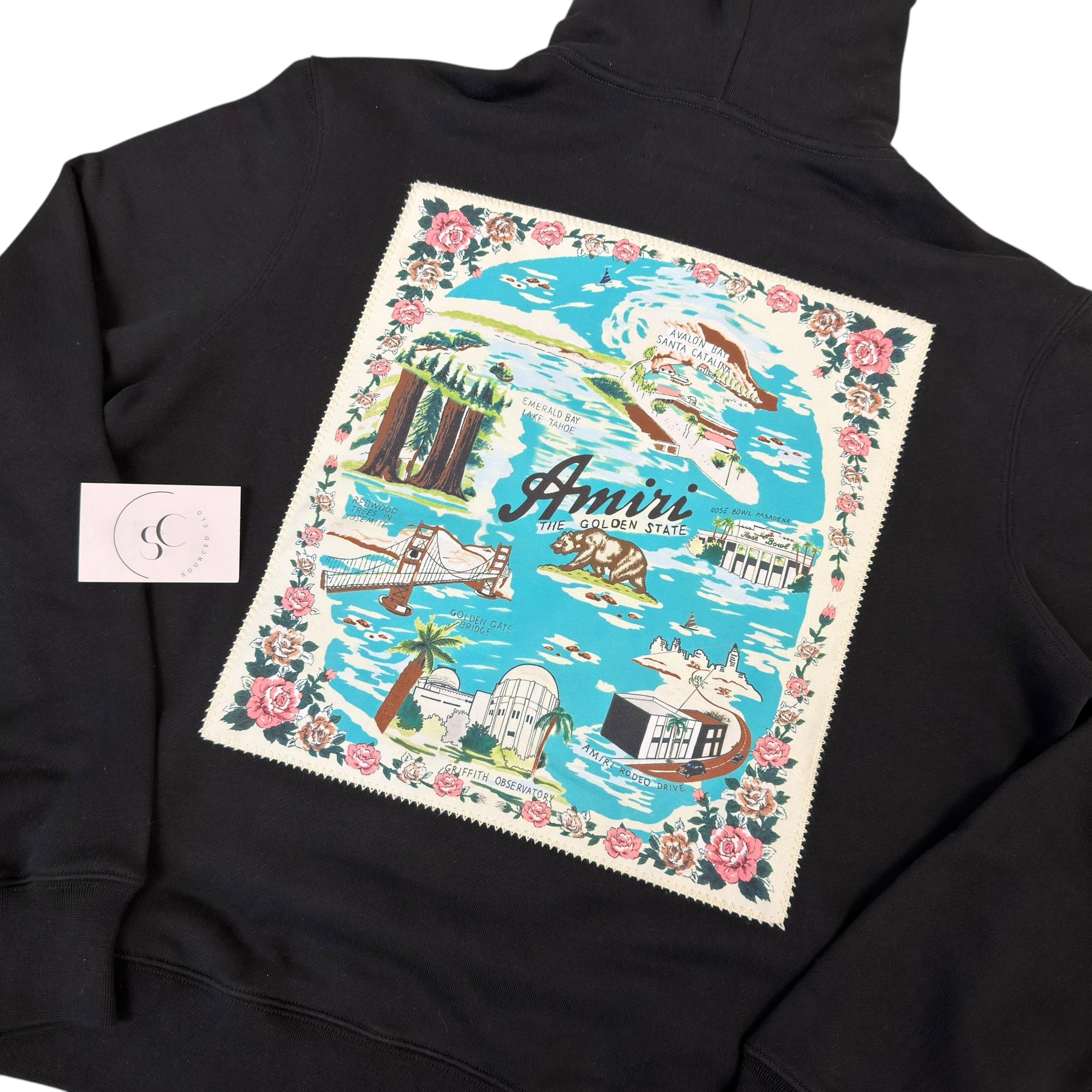 Amiri Hawaii Black Hoodie