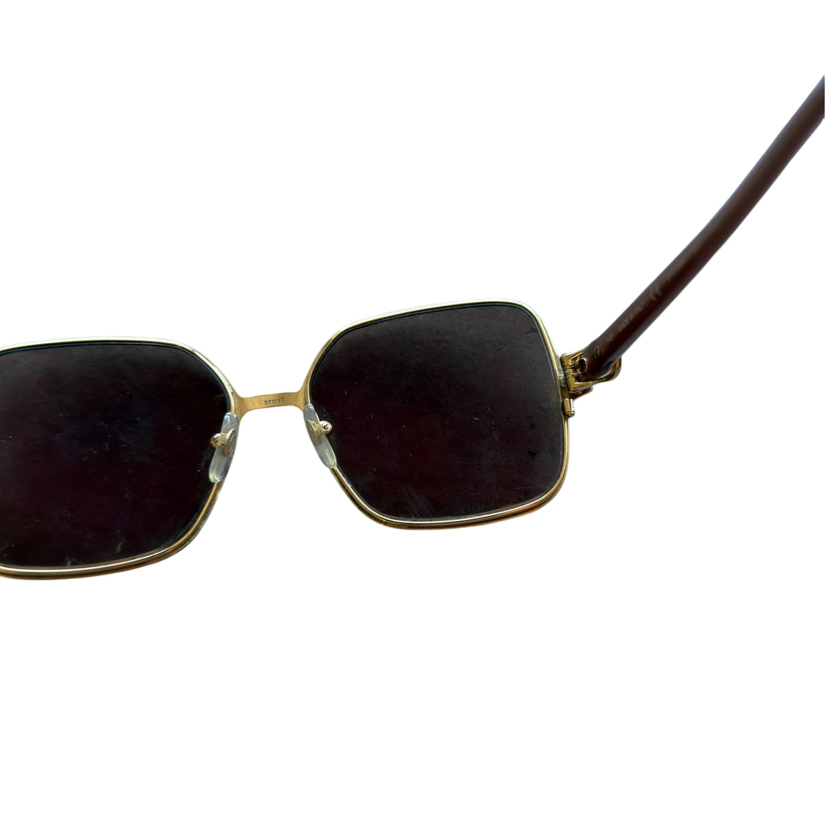 Cartier Women’s Gold Ivory Sunglasses