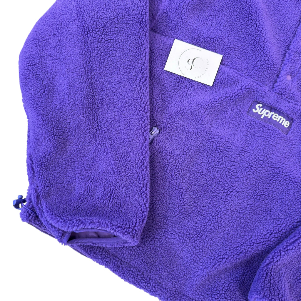 Supreme Polartec Shearling Reversible Pullover Jacket