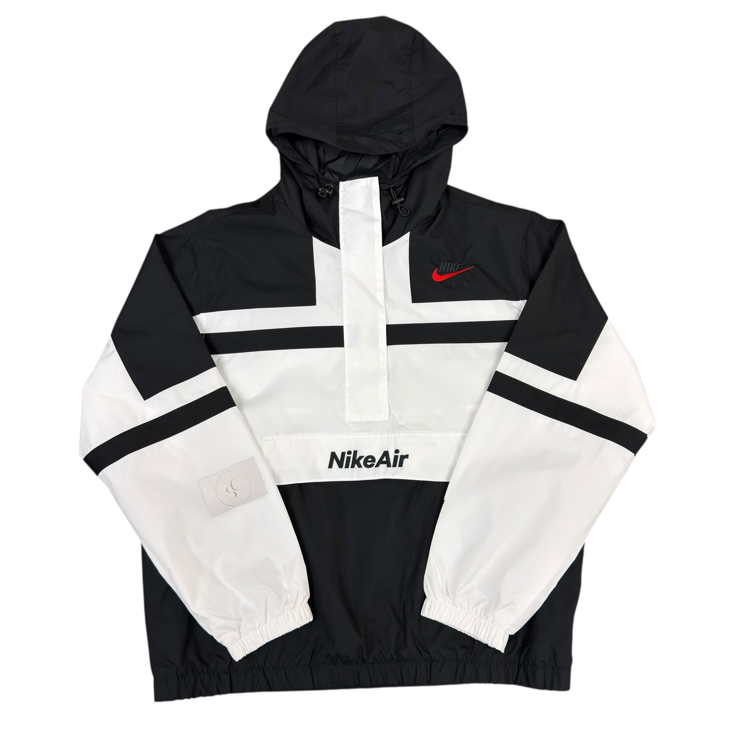 Nike Air White Half Zip Windbreaker
