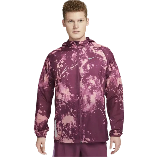 Nike Pink Splash Division Windbreaker Jacket