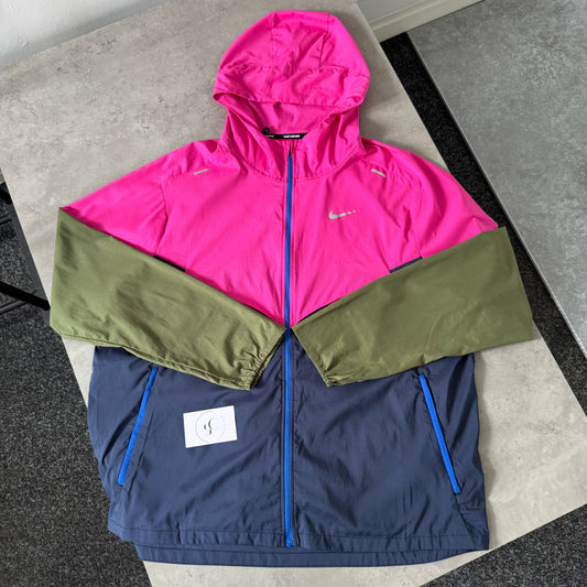 Nike Pink & Khaki UV Windbreaker