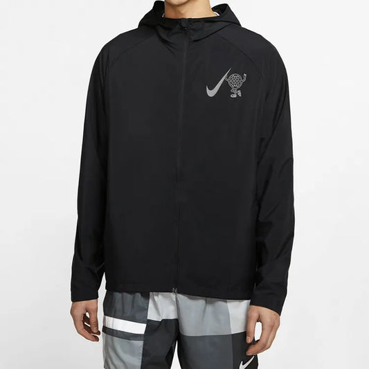 Nike Globe Runner Black Windbreaker