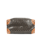 Goyard Bowling 45 Bag Black Tan