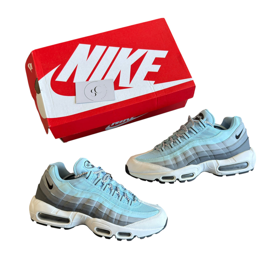 Nike Air Max 95 Baby Blue Custom Trainers