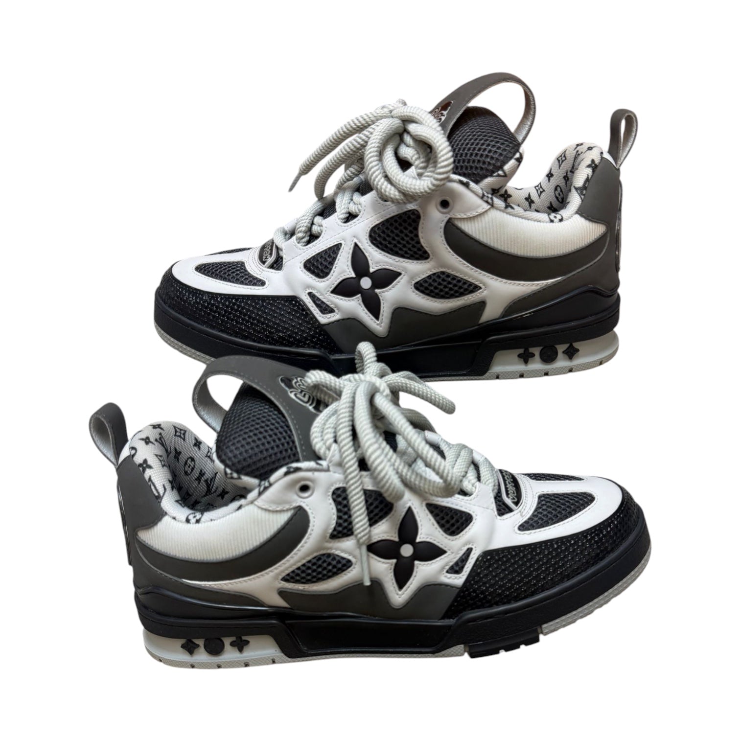 Louis Vuitton Grey Skate Trainers