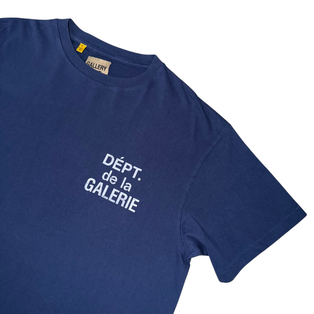 Gallery Dept Navy Cotton Souvenir French T Shirt