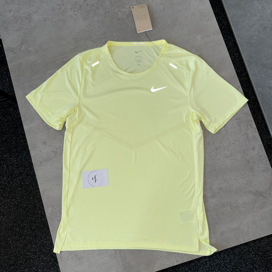 Nike Yellow Rise Miler T Shirt
