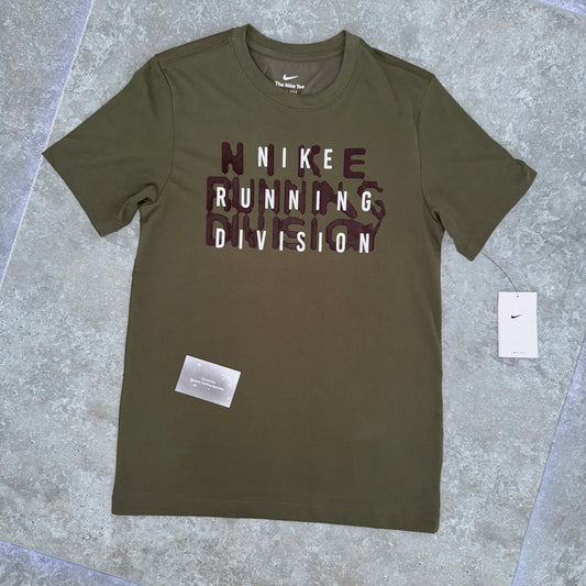 Nike Olive Running Division T Shirt