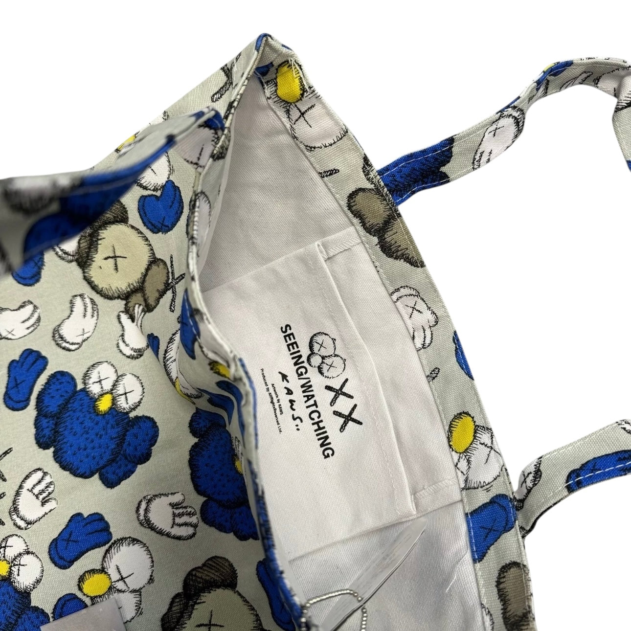Kaws Seeing Watching Tote Bag