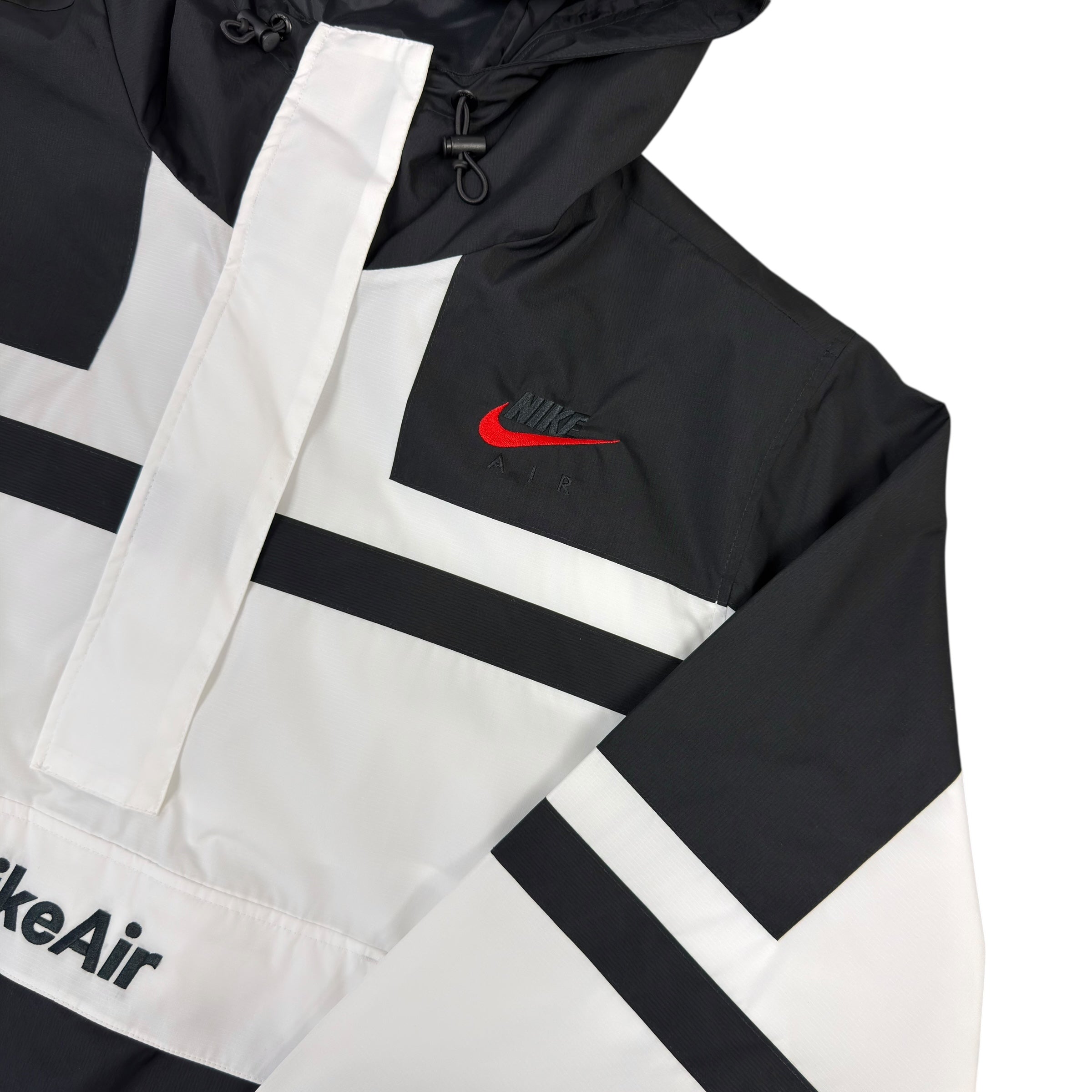 Nike Air White Half Zip Windbreaker