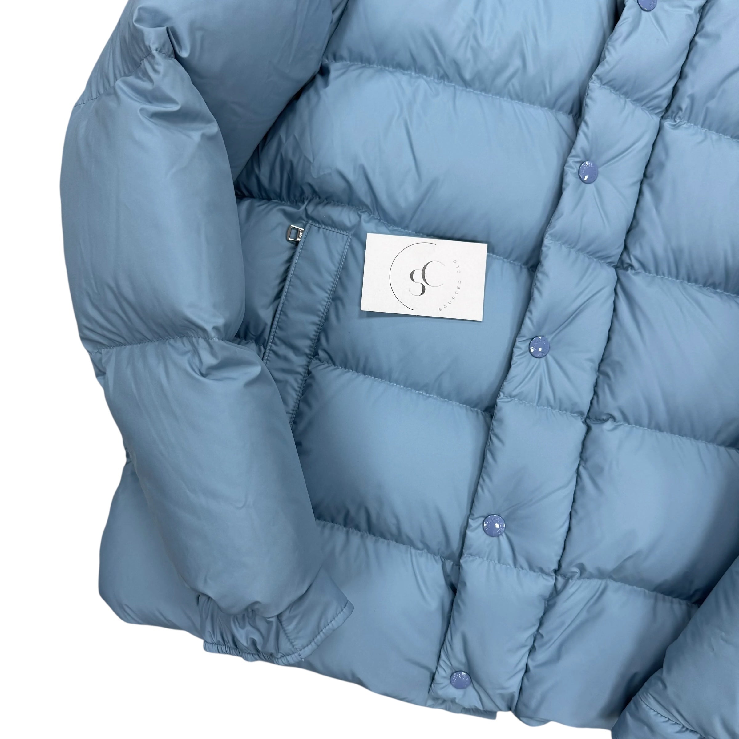 Moncler Maya 70th Anniversary Blue Down Jacket