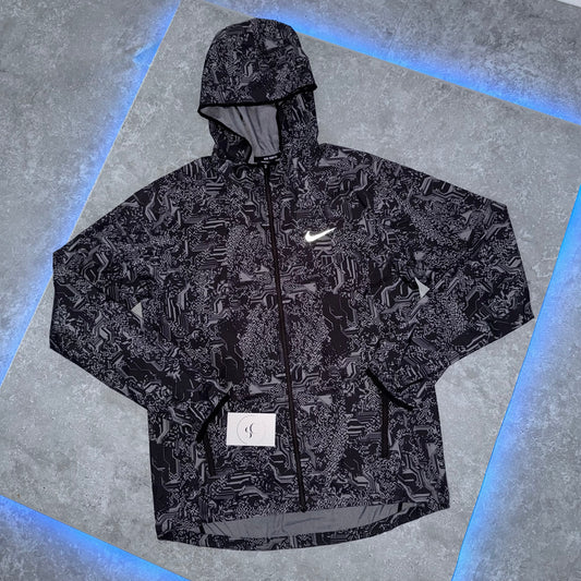 Nike Grey Digital Windbreaker