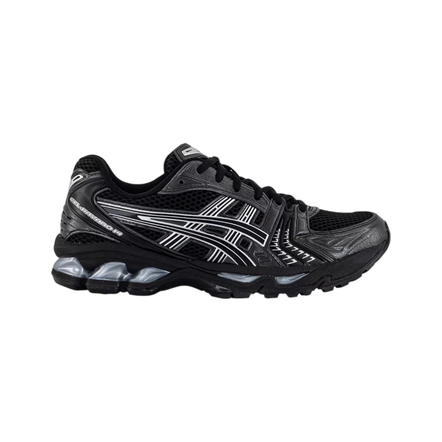 Asics Kayano 14’s Black Pure Silver Trainers