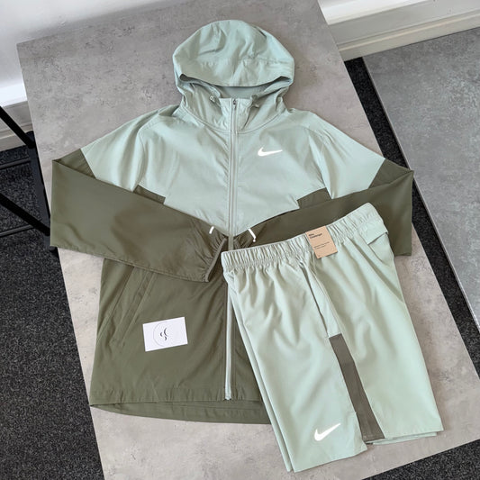 Nike Jade Horizon Windbreaker Short Set