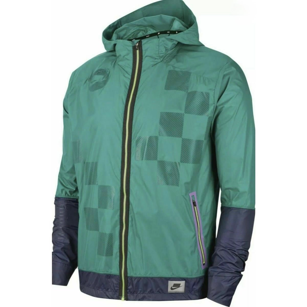 Nike Green 3M Pattern Windbreaker