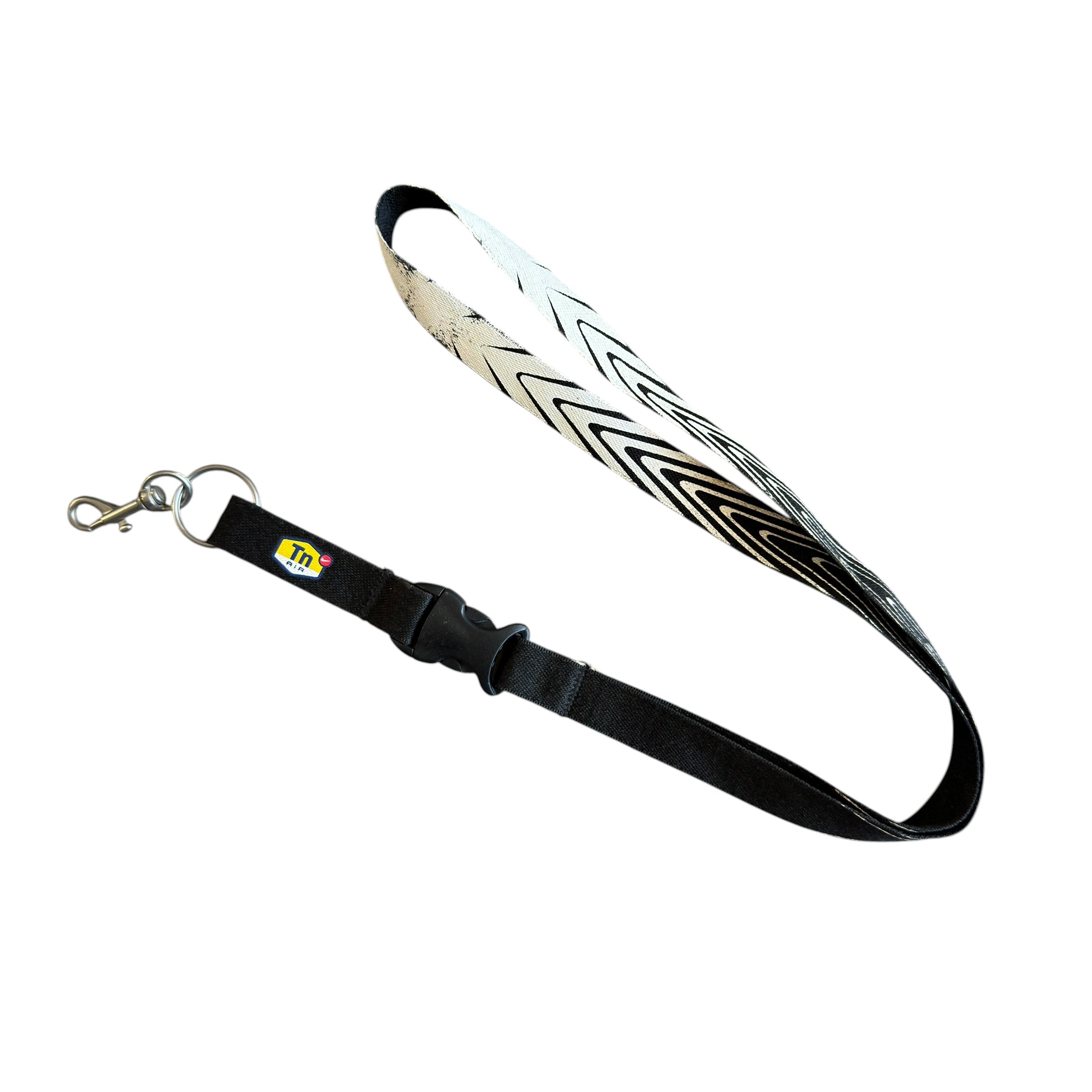 Y2K Nike TN Black White Lanyard