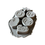 A Bathing Ape Bape Grey Silicone Ice Cube Tray