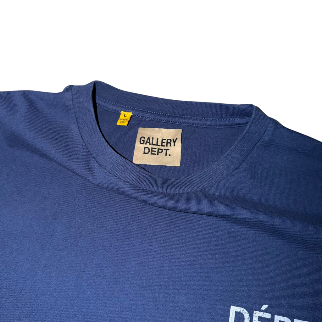 Gallery Dept Navy Cotton Souvenir French T Shirt