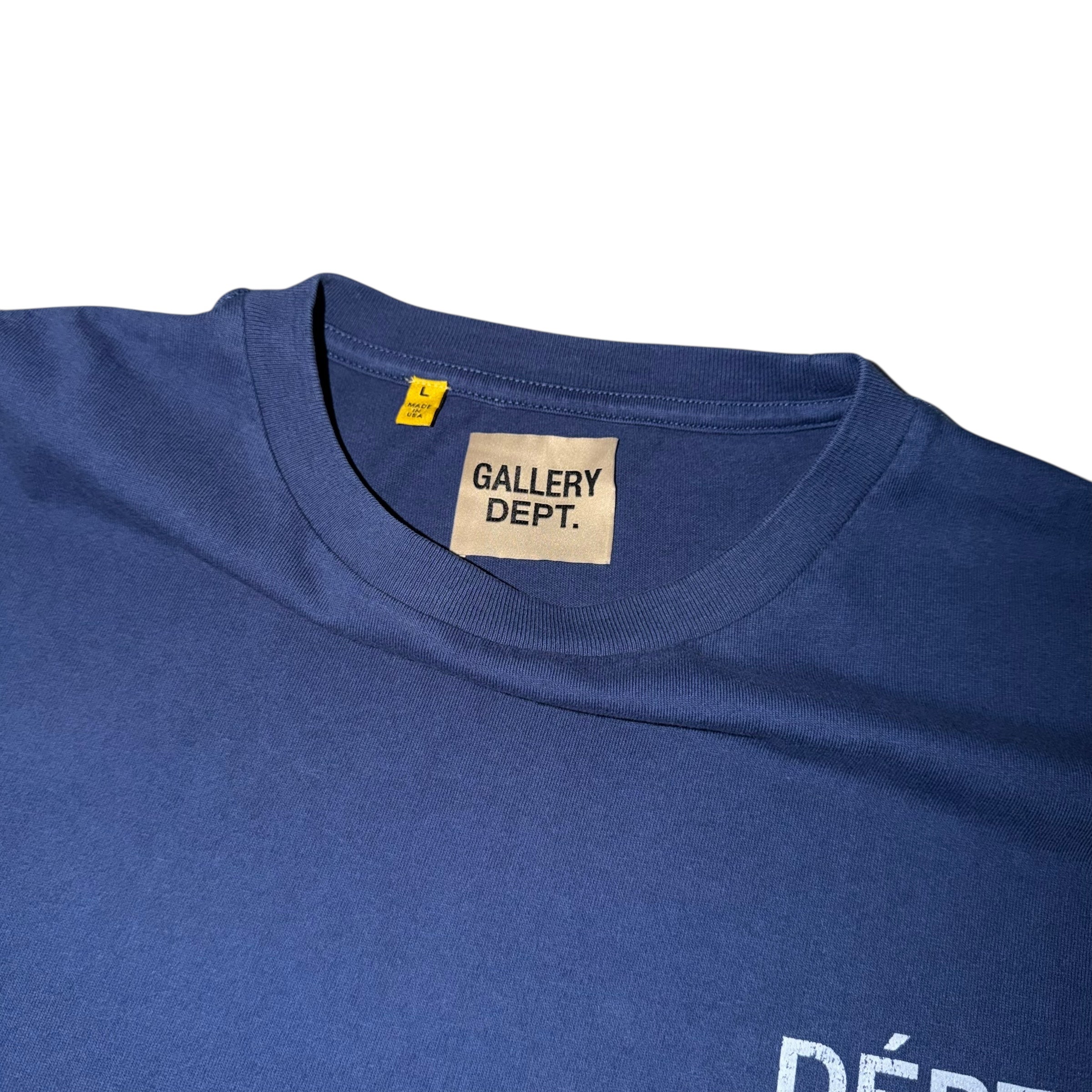 Gallery Dept Navy Cotton Souvenir French T Shirt