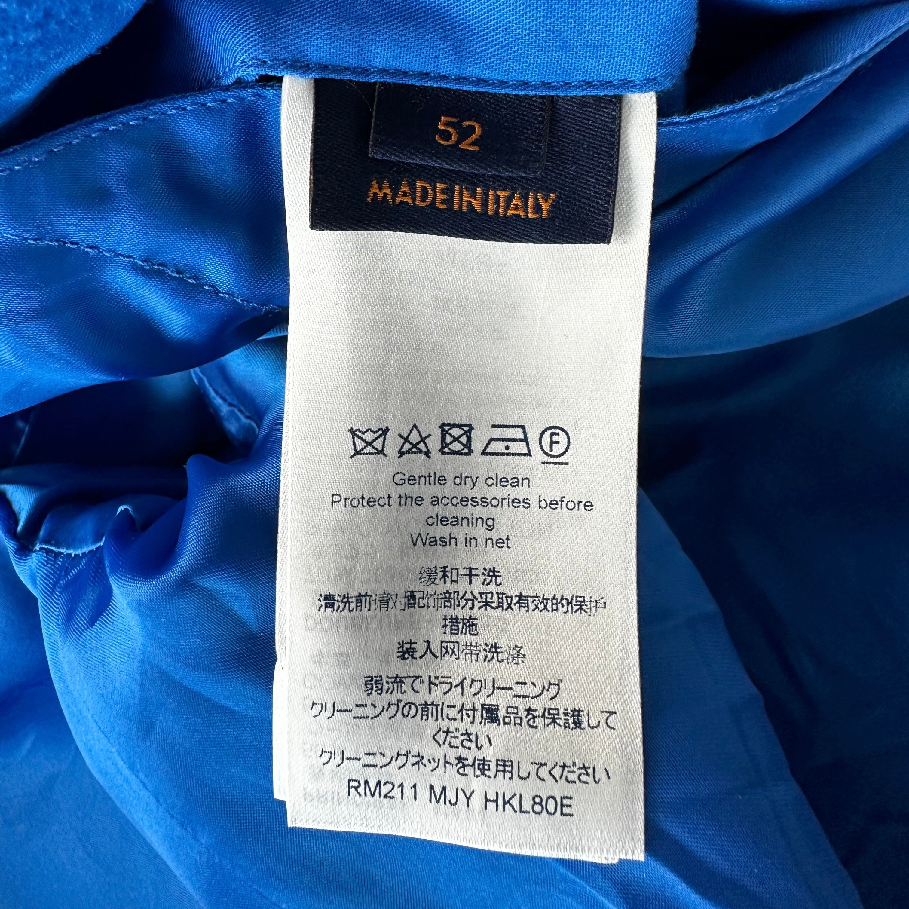 Louis Vuitton Blue & White Puppet Varsity