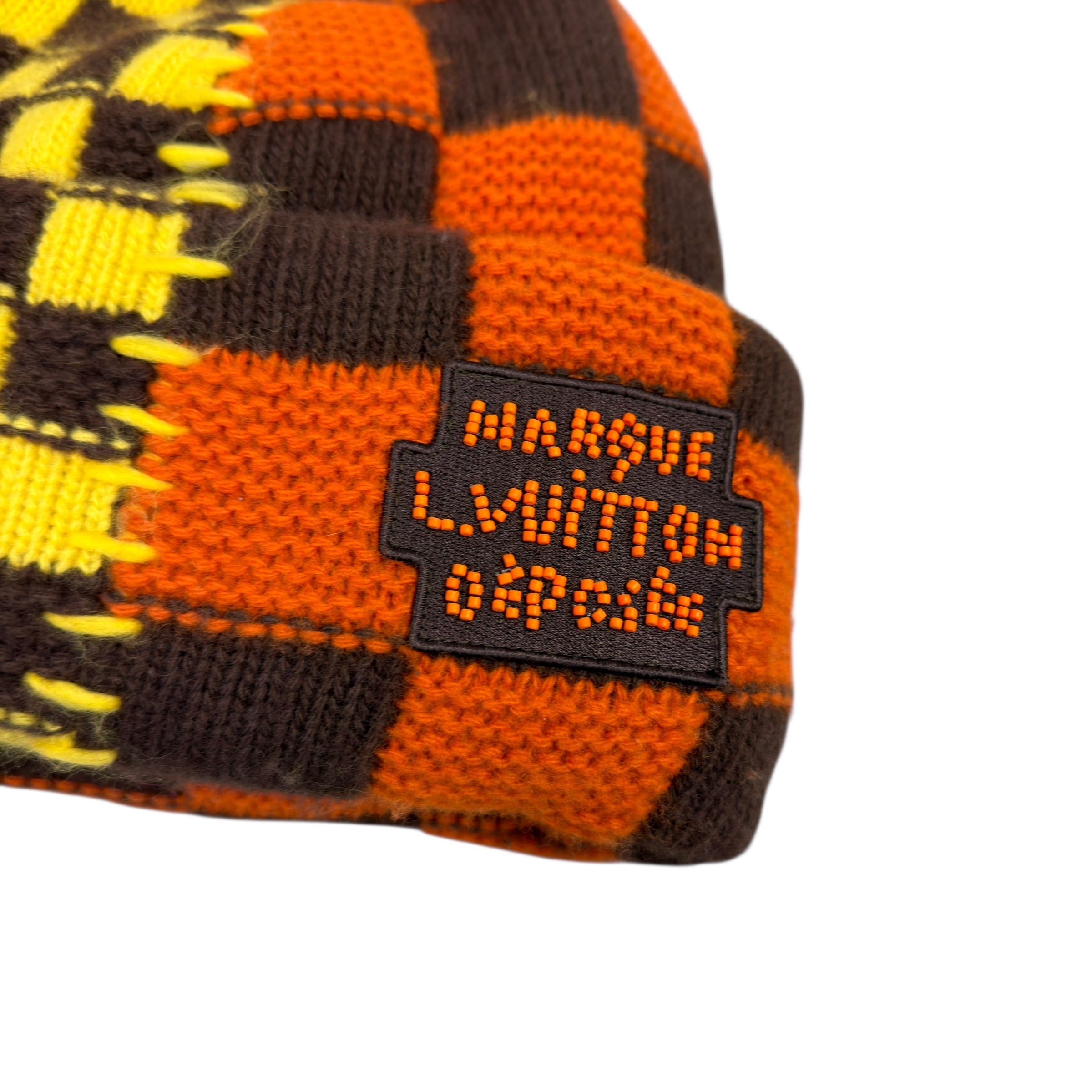 Louis Vuitton Pop Damier Knit Beanie (PRE ORDER)