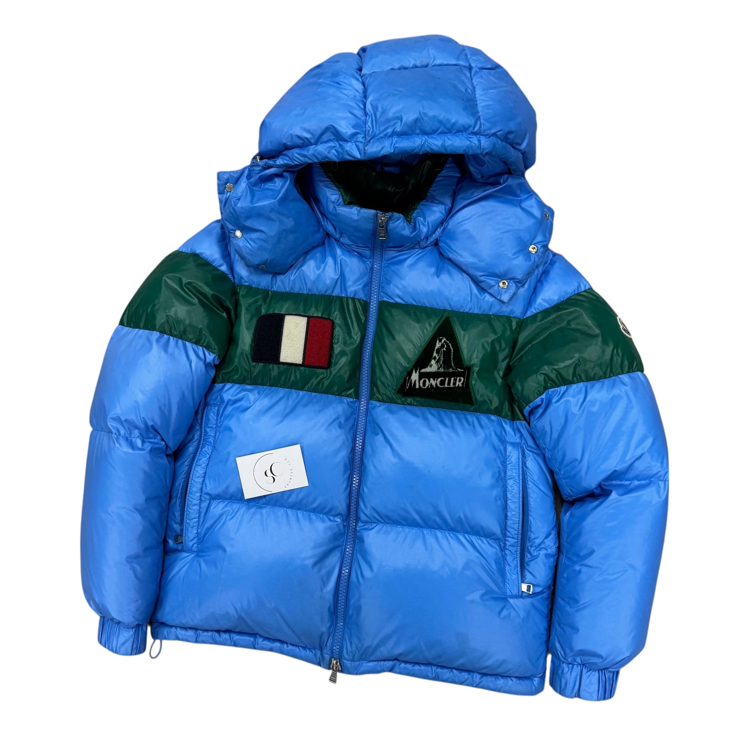 Moncler Gary Blue Puffer Jacket