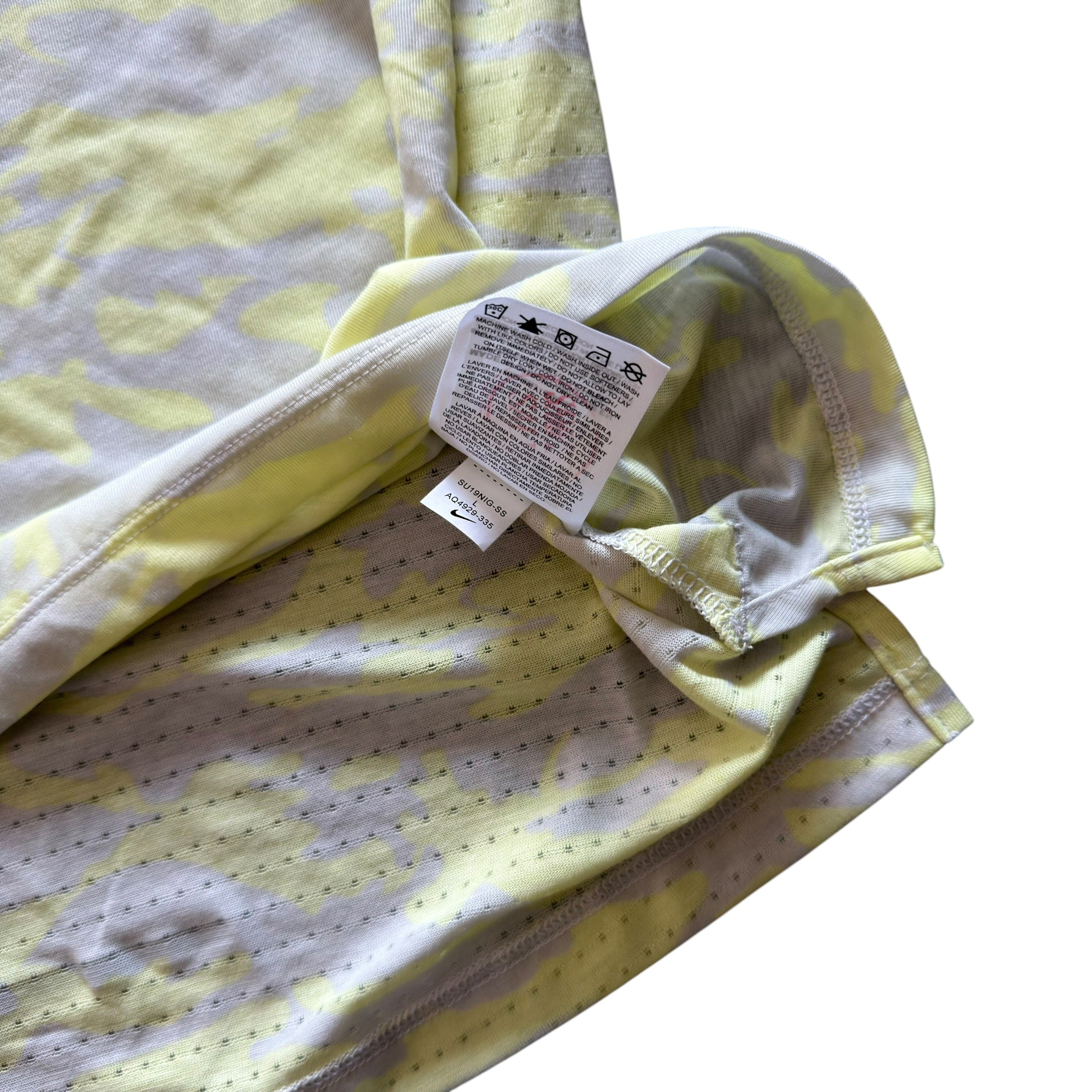 Nike Camoflague Neon Miler T Shirt