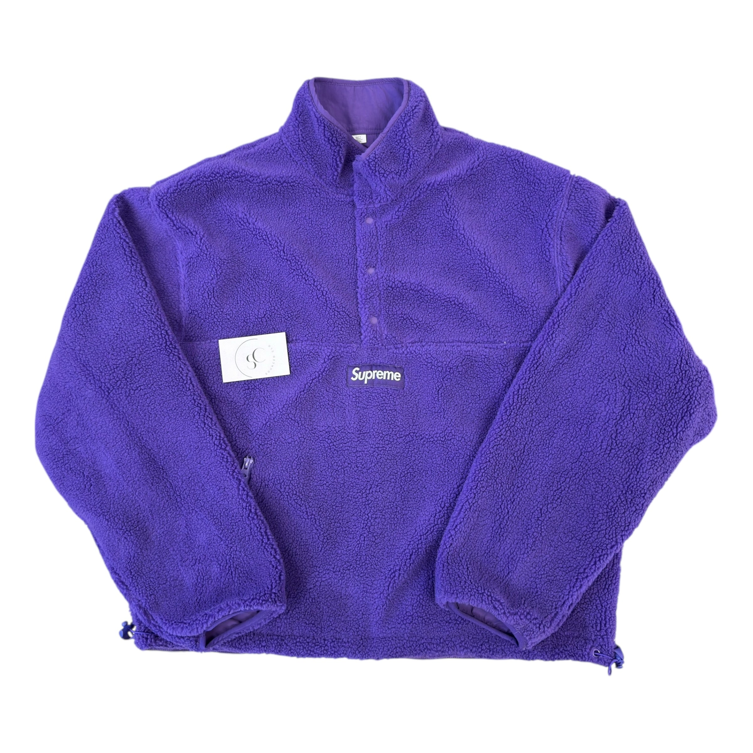 Supreme Polartec Shearling Reversible Pullover Jacket