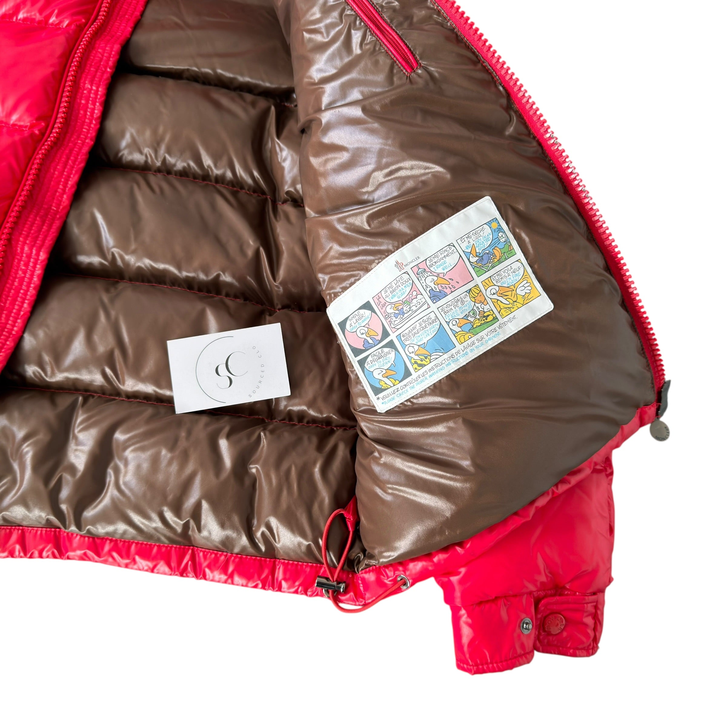 Moncler Maya Red Down Jacket