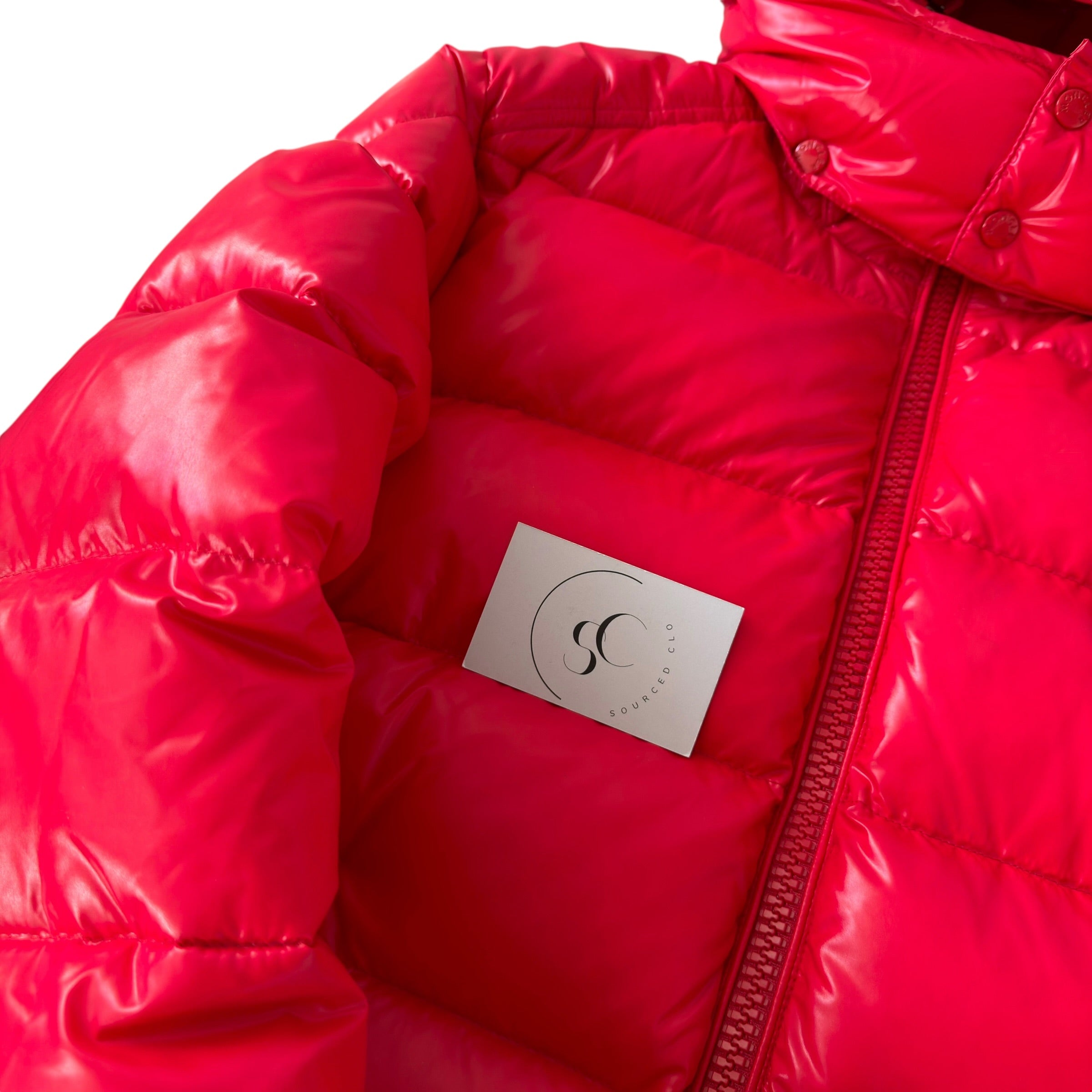 Moncler Maya Red Down Jacket