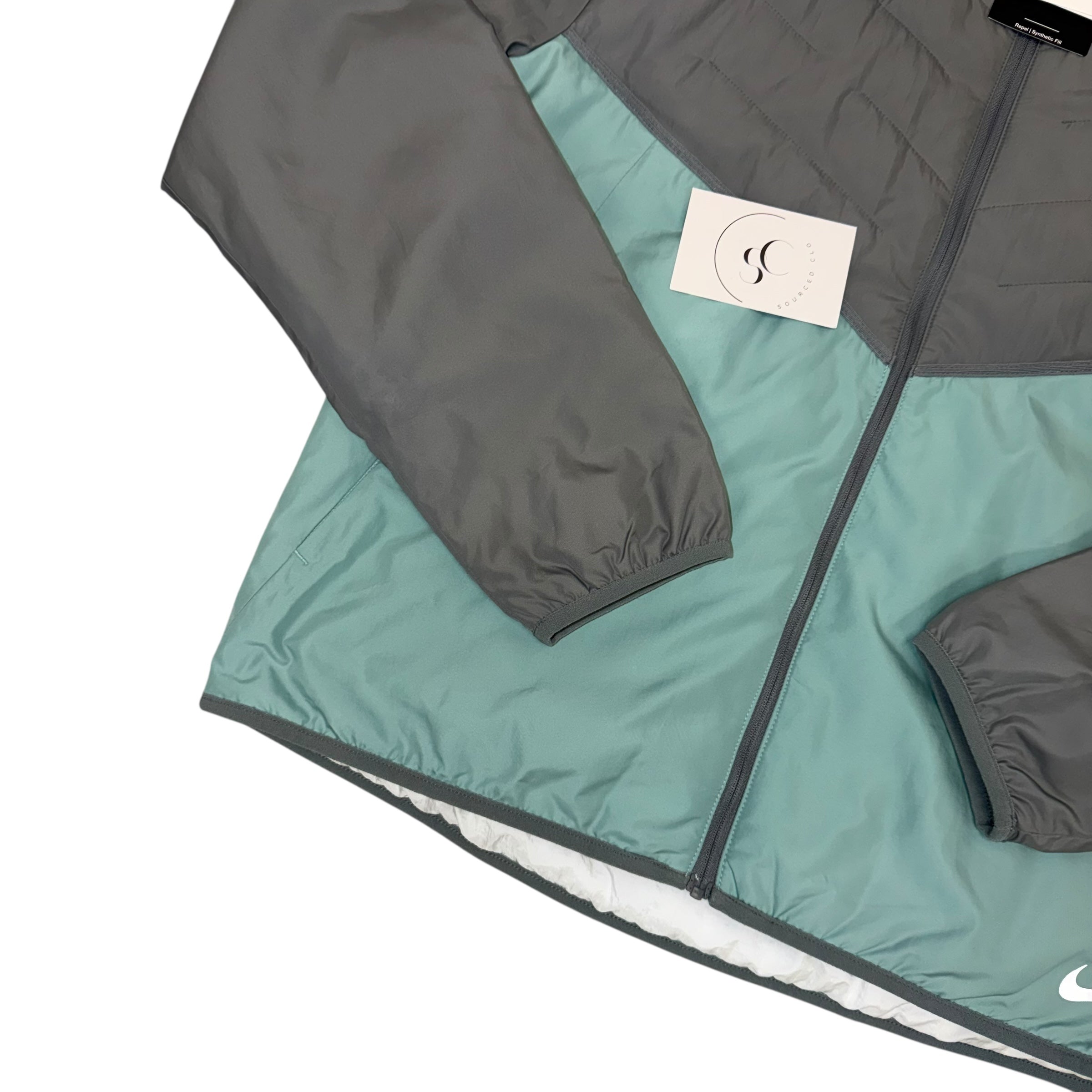 Nike Therma Fit Smoke Grey Running Jacket