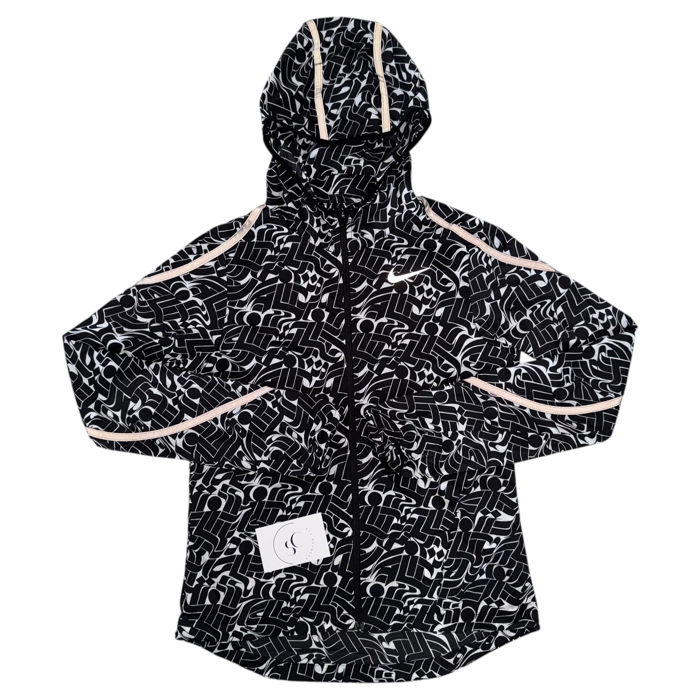 Nike Impossibly Light Black Pattern Windbreaker