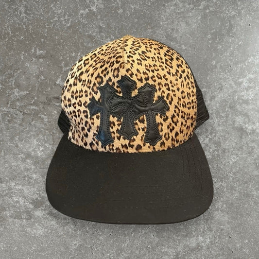 Chrome Hearts Leopard Print Cap