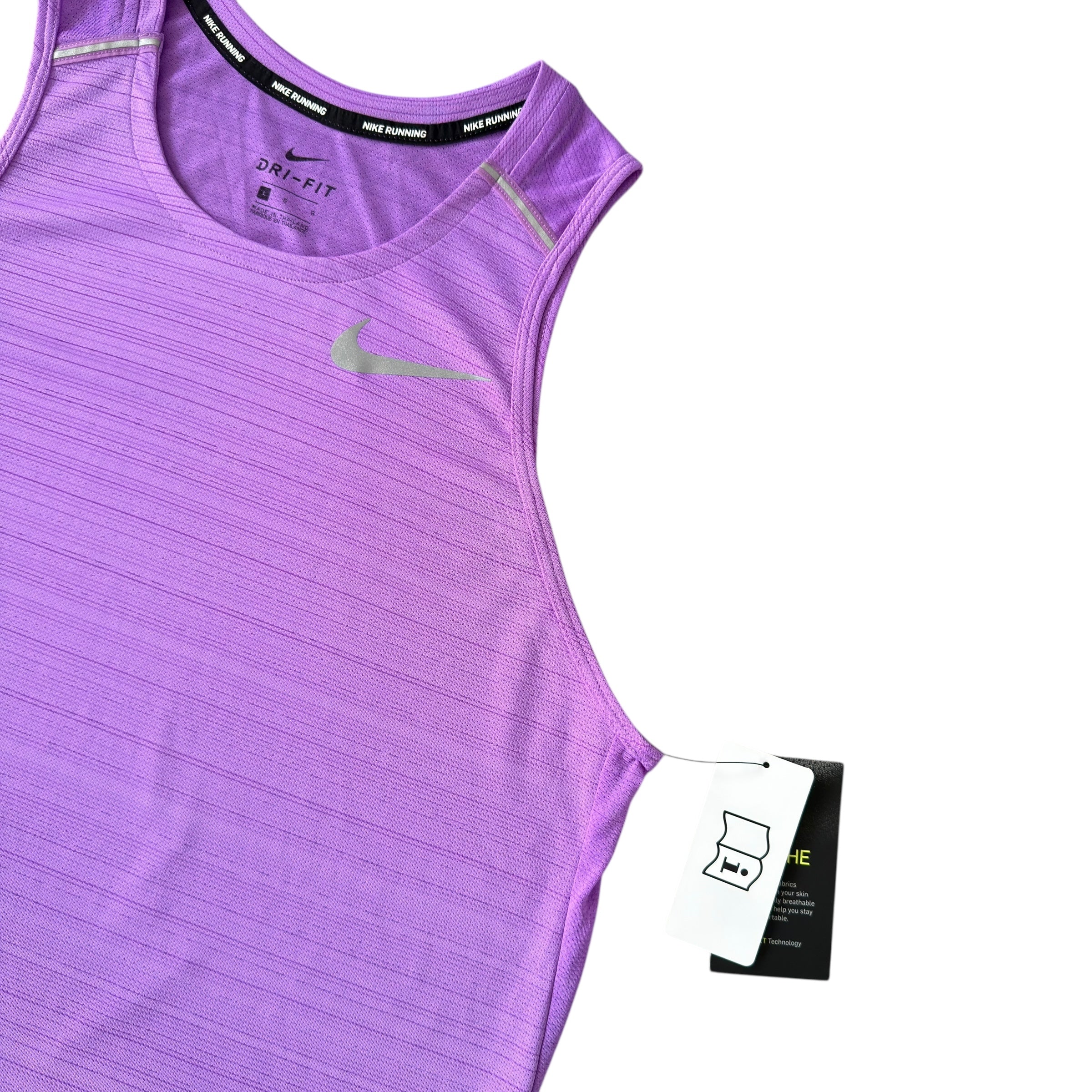 Nike Light Purple 1.0 Miler Vest