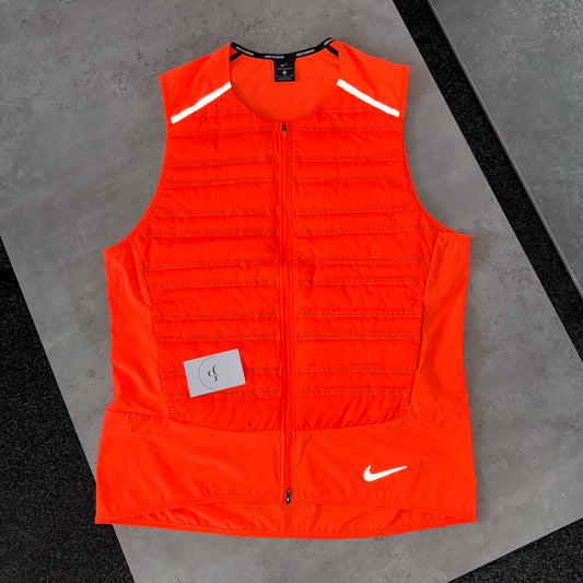 Nike Orange Aeroloft Gilet