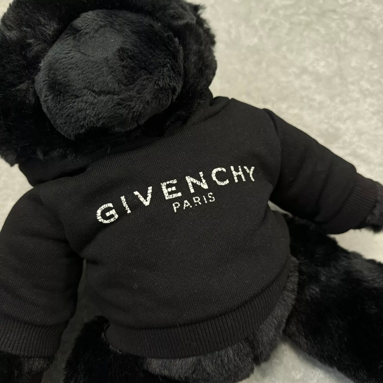 Givenchy Black Plush Teddy Bear