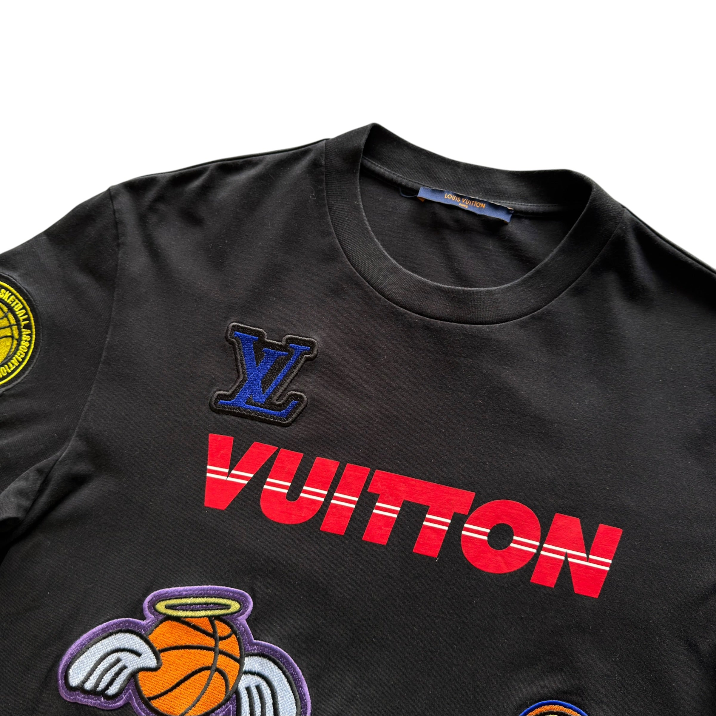 Louis Vuitton x NBA Black T Shirt