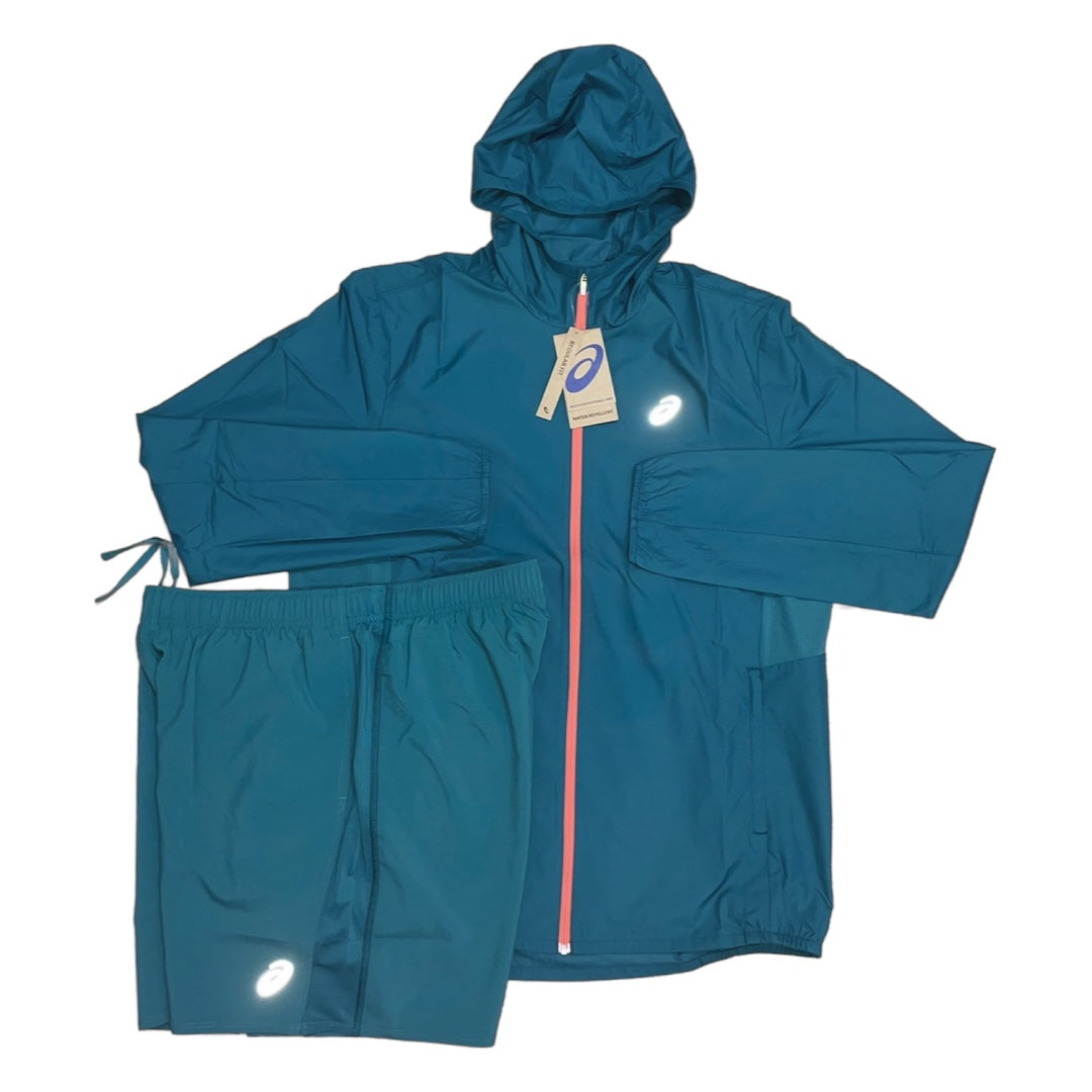 Asics Rainy Lake Core Windbreaker Short Set