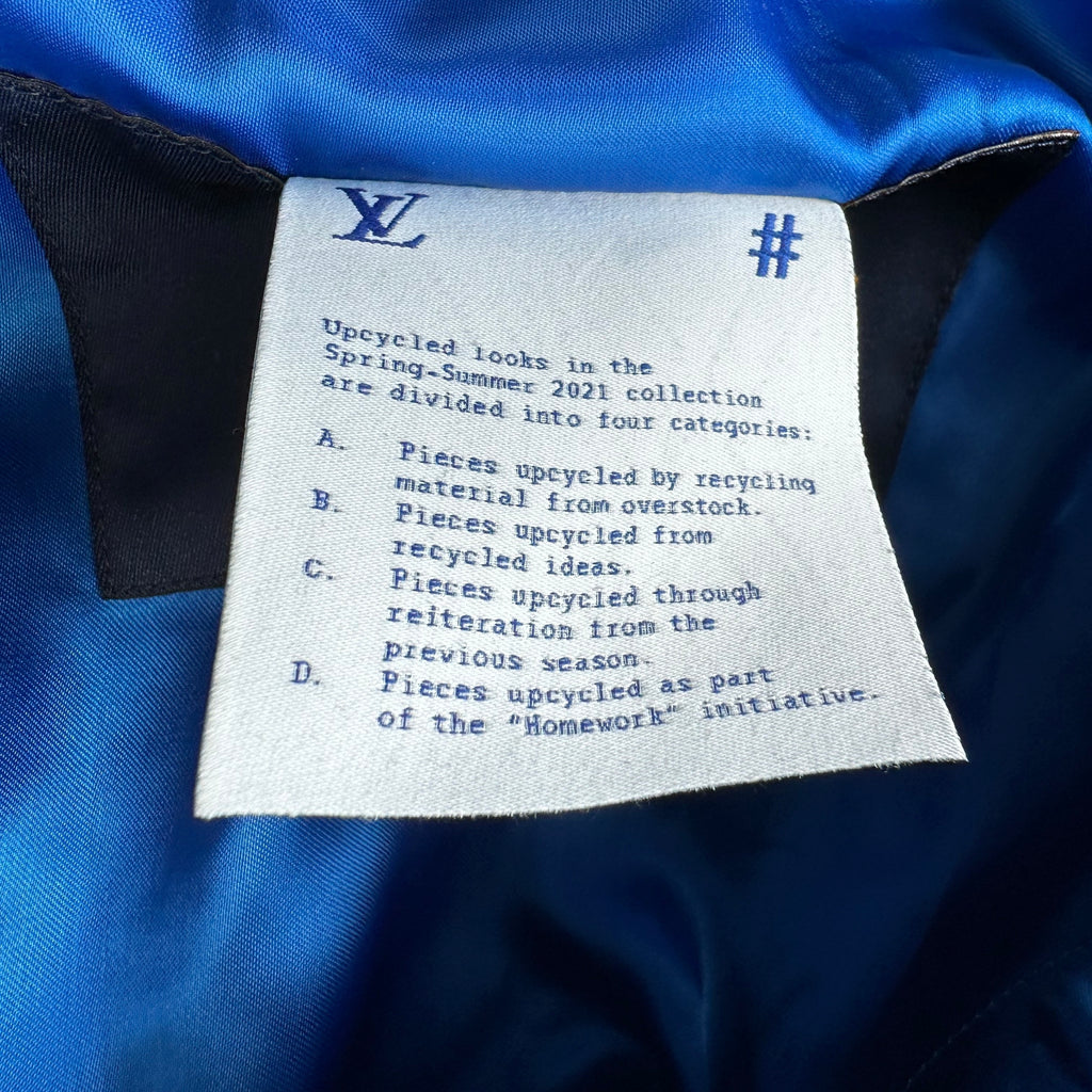 Louis Vuitton Blue & White Puppet Varsity