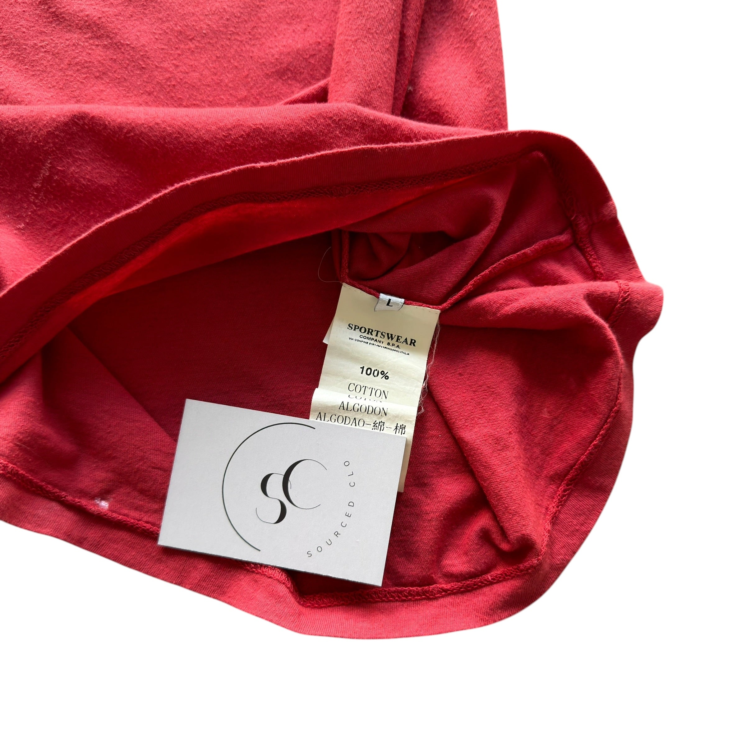 Stone Island Denims Red T Shirt