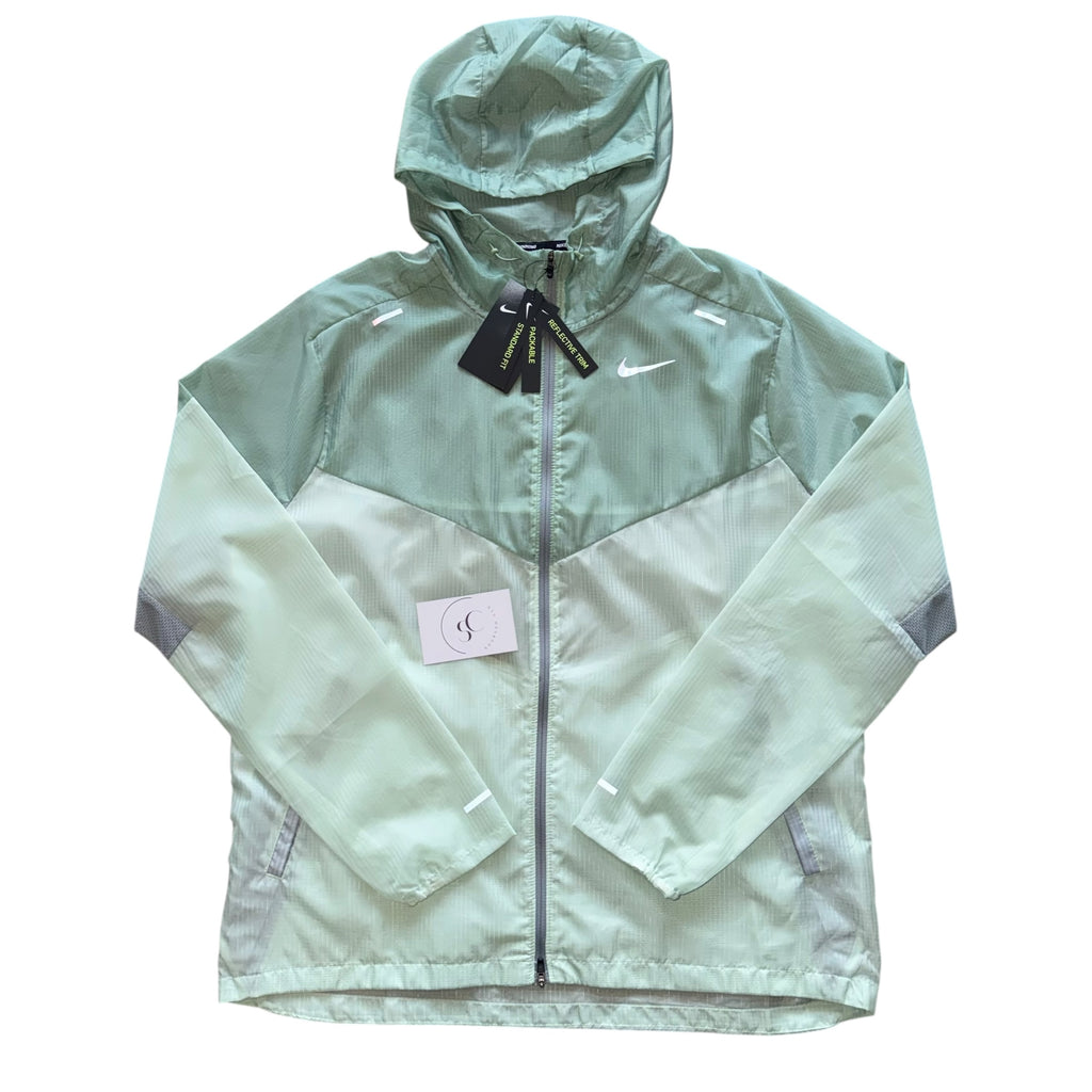 Nike Mint Green Repel Running Windbreaker