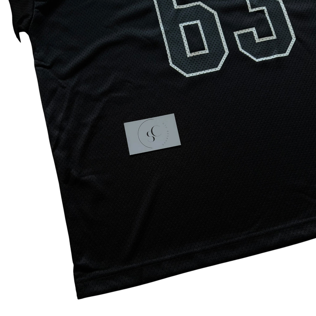 Supreme Black Bones Football Jersey