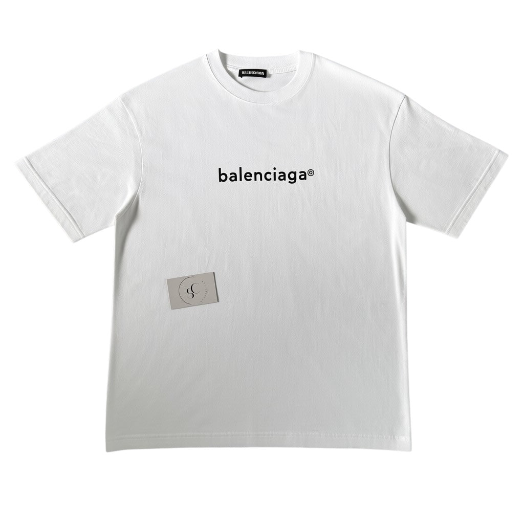 Balenciaga White Copyright T Shirt