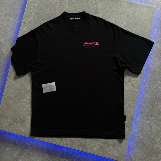 Palm Angels Black Ski Club T Shirt